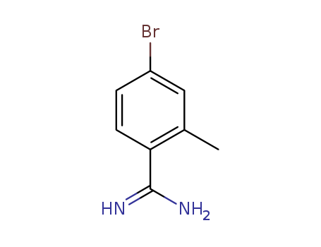 4-BROMO-2-METHYL-BENZAMIDINE