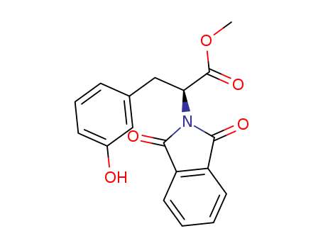2-Phthalimidyl-3-(3'-hydroxyphenyl)propionic Acid Methyl Ester
