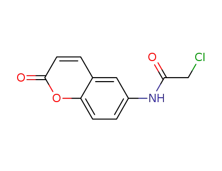 Acetamide, 2-chloro-N-(2-oxo-2H-1-benzopyran-6-yl)-