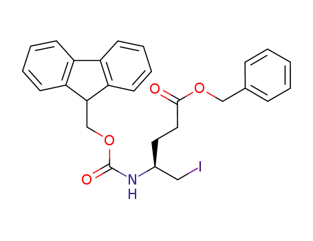 benzyl (S)-4-(((9H-fluoren-9-yl)methoxy)carbonyl)amino-5-iodopentanoate