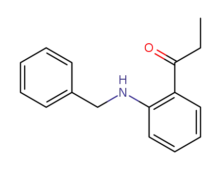 1-[2-(benzylamino)phenyl]propan-1-one