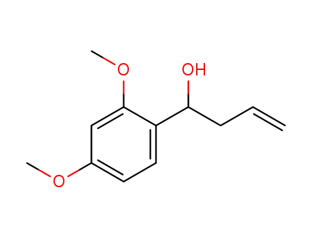 Molecular Structure of 1023294-87-2 (1-(2,4-dimethoxyphenyl)but-3-en-1-ol)