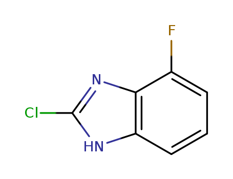 1H-Benzimidazole,2-chloro-4-fluoro-(9CI)