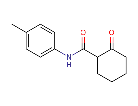 2-oxo-cyclohexanecarboxylic acid <i>p</i>-toluidide