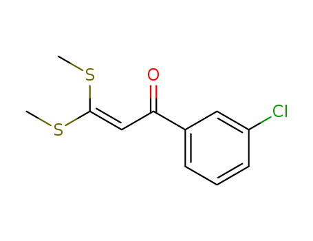 1-(3-CHLORO-PHENYL)-3,3-BIS-METHYLSULFANYL-PROPENONE