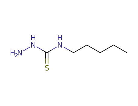 Molecular Structure of 53347-39-0 (N-PENTYLHYDRAZINECARBOTHIOAMIDE)