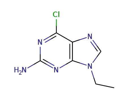 9H-Purin-2-amine, 6-chloro-9-ethyl-