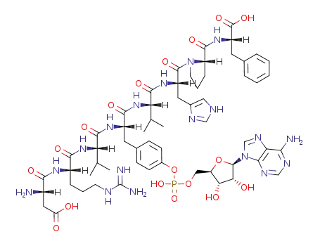 Molecular Structure of 129785-78-0 (C<sub>59</sub>H<sub>81</sub>N<sub>18</sub>O<sub>18</sub>P)