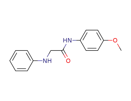 Acetamide, N-(4-methoxyphenyl)-2-(phenylamino)-