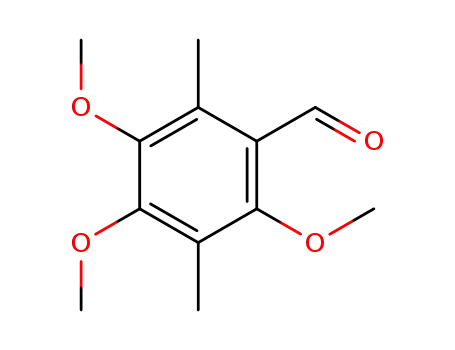 Benzaldehyde, 2,4,5-trimethoxy-3,6-dimethyl-