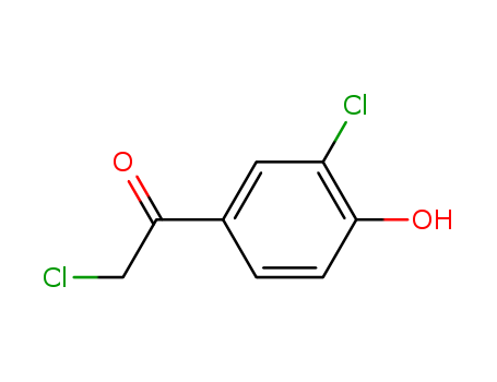 Ethanone, 2-chloro-1-(3-chloro-4-hydroxyphenyl)- (9CI)