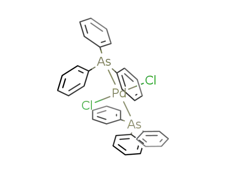 trans-Cl<sub>2</sub>Pd{As(C<sub>6</sub>H<sub>5</sub>)3}2