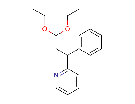 3-phenyl-3-[2]pyridyl-propionaldehyde-diethylacetal