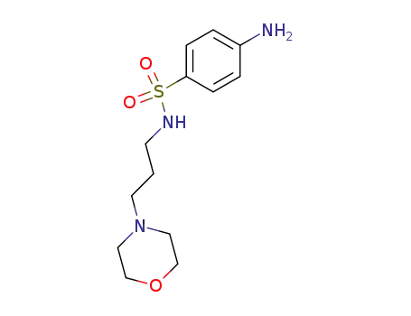 Molecular Structure of 77837-45-7 (4-AMINO-N-(3-MORPHOLIN-4-YLPROPYL)BENZENESULFONAMIDE)