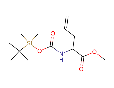 N-(tert-butyldimethylsilyloxycarbonyl)-DL-allylglycine methyl ester