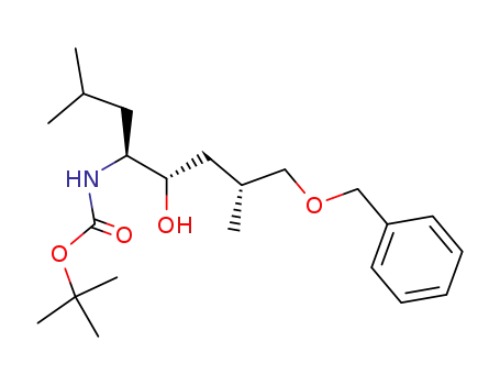 (2R,4S,5S)-1-(benzyloxy)-5-<(tert-butyloxycarbonyl)amino>-4-hydroxy-2,7-dimethyloctane