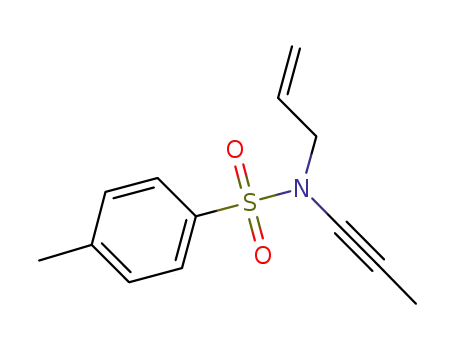 Molecular Structure of 1239945-53-9 (N-allyl-N-(prop-1-yn-1-yl)-4-methylbenzenesulfonamide)