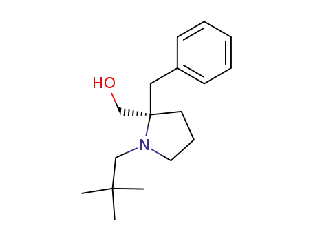 (R)-2-benzyl-2-(hydroxymethyl)-1-neopentylpyrrolidine