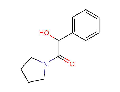 Pyrrolidine, 1-(hydroxyphenylacetyl)-