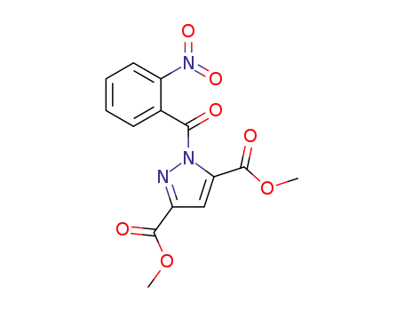 1H-Pyrazole-3,5-dicarboxylic acid, 1-(2-nitrobenzoyl)-, dimethyl ester