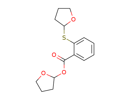Benzoic acid, 2-[(tetrahydro-2-furanyl)thio]-, tetrahydro-2-furanyl ester