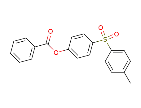 Phenol, 4-[(4-methylphenyl)sulfonyl]-, benzoate