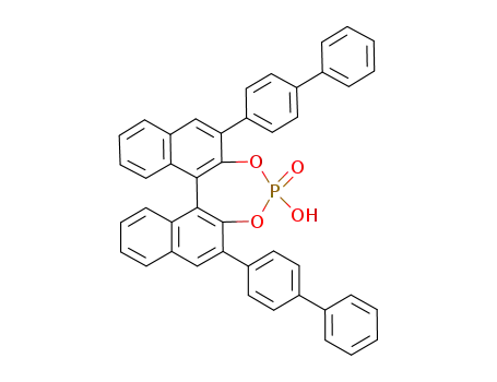 Molecular Structure of 874948-61-5 (S- 4-oxide-2,6-bis([1,1'-biphenyl]-4-yl)-4-hydroxy-Dinaphtho[2,1-d:1',2'-f][1,3,2]dioxaphosphepin)