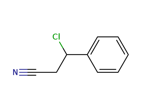 Benzenepropanenitrile, b-chloro-