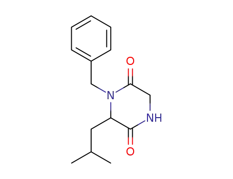 1-benzyl-6-isobutyl-2,5-piperazinedione