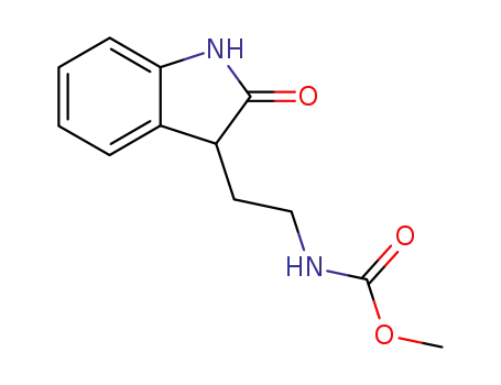 Carbamic acid, [2-(2,3-dihydro-2-oxo-1H-indol-3-yl)ethyl]-, methyl ester