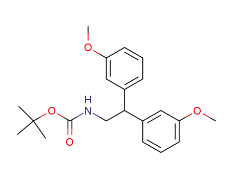 N-(tert-butyloxycarbonyl)-2,2-bis(3-methoxyphenyl)ethylamine