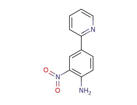 Benzenamine, 2-nitro-4-(2-pyridinyl)-
