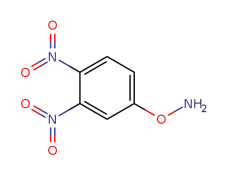 Molecular Structure of 89232-54-2 (Hydroxylamine, O-(3,4-dinitrophenyl)-)
