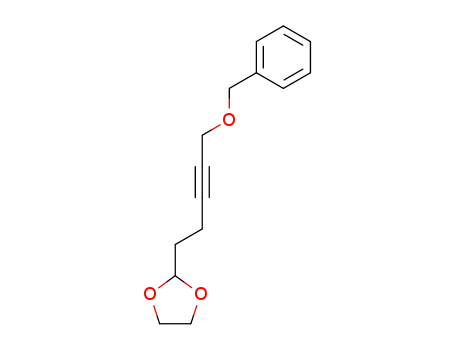 5-benzyloxypent-3-ynyl-1,3-dioxolane