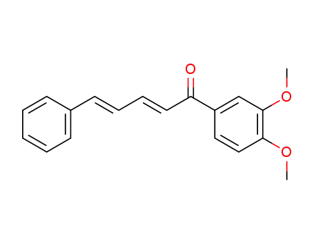 1-(3,4-dimethoxy-phenyl)-5-phenyl-penta-2,4-dien-1-one