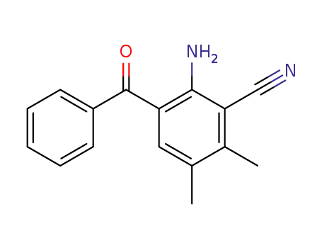 Benzonitrile, 2-amino-3-benzoyl-5,6-dimethyl-
