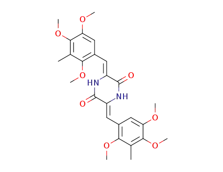 (3Z,6Z)-3,6-Bis-<(2,4,5-trimethoxy-3-methylphenyl)methylene>piperazinedione