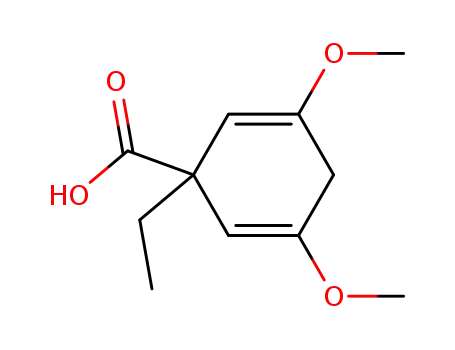 2,5-Cyclohexadiene-1-carboxylic acid, 1-ethyl-3,5-dimethoxy-