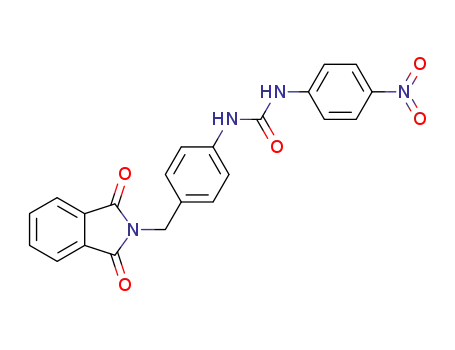 1-[4-(1,3-Dioxo-1,3-dihydro-isoindol-2-ylmethyl)-phenyl]-3-(4-nitro-phenyl)-urea