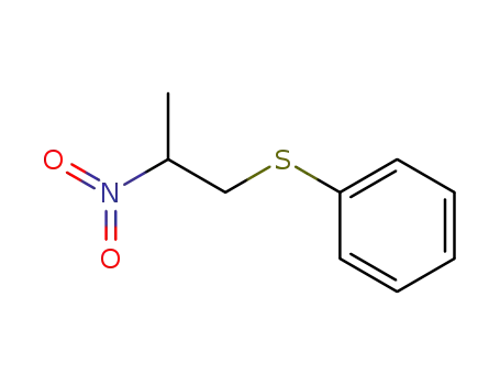 Benzene, [(2-nitropropyl)thio]-