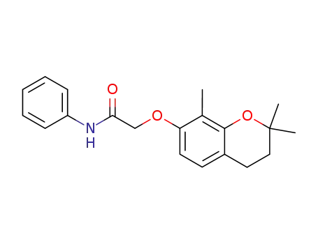 N-Phenyl-2-(2,2,8-trimethyl-chroman-7-yloxy)-acetamide