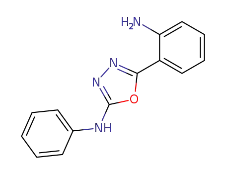 2-(o-aminophenyl)-5-phenylamino-1,3,4-oxadiazole