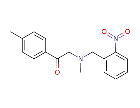 2-<N-methyl-N-(2-nitrobenzyl)amino>-4'-methylacetophenone