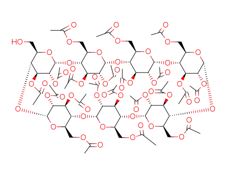 (2,3-di-O-acetyl)hexakis(2,3,6-tri-O-acetyl)-cyclomaltoheptaose