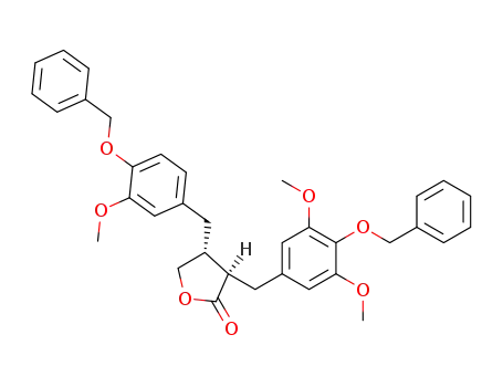 (-)-O-dibenzylthujaplicatin methyl ether