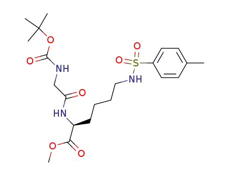N<sup>α</sup>-tert-butoxycarbonylglycyl-N<sup>ε</sup>-tosyl-L-lysine methyl ester