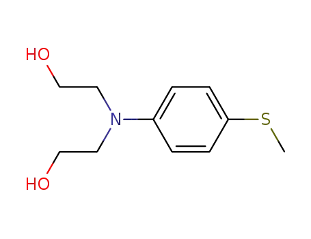 p-(methylthio)-N,N-bis(2-hydroxyethyl)aniline