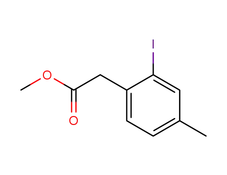 methyl 2-iodo-4-methylphenylacetate