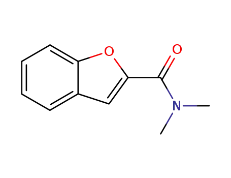 Molecular Structure of 52819-54-2 (N,N-dimethylbenzofuran-2-carboxamide)