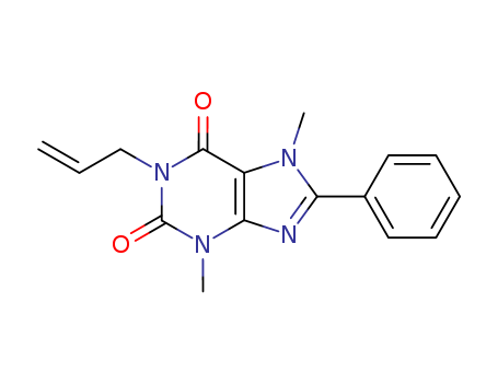 3,7-dimethyl-8-phenyl-1-prop-2-enylpurine-2,6-dione
